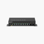 NETGEAR AV Line M4250-8G2XF-PoE+ Managed Switch (GSM4210PX) – 220W PoE, 2x 10G SFP+, L2+ Managed