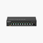 NETGEAR AV Line M4250-9G1F-PoE+ Managed Switch (GSM4210PD) – 110W PoE, 1x 1G SFP, L2+ Managed