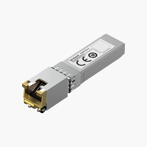 NETGEAR AXM765 10GBASE-T SFP+ Transceiver (AXM765-20000S) – Copper, RJ45
