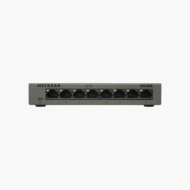 NETGEAR-GS308-8-Port-Gigabit-Ethernet-Unmanaged-Switch-NEGS308300PA-1.png NETGEAR GS308 8-Port Gigabit Ethernet Unmanaged Switch (GS308) - Image 1