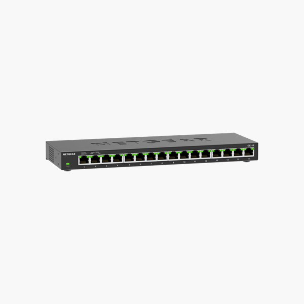 NETGEAR GS316 16-Port Gigabit Ethernet Unmanaged Switch (NEGS316300NA)