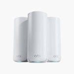 NETGEAR Orbi 770 Series RBE773 Wi-Fi 7 Tri-Band Mesh System (3-Pack) (RBE773-100NAS) – 10G WAN