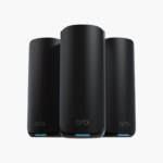 NETGEAR Orbi 870 Series RBE873 Tri-Band WiFi 7 Mesh System – BE21000, 10G Internet Port, 3-Pack, 9,000 sq ft