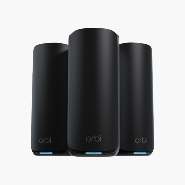 NETGEAR Orbi 870 Series RBE873 Tri-Band WiFi 7 Mesh System – BE21000, 10G Internet Port, 3-Pack, 9,000 sq ft