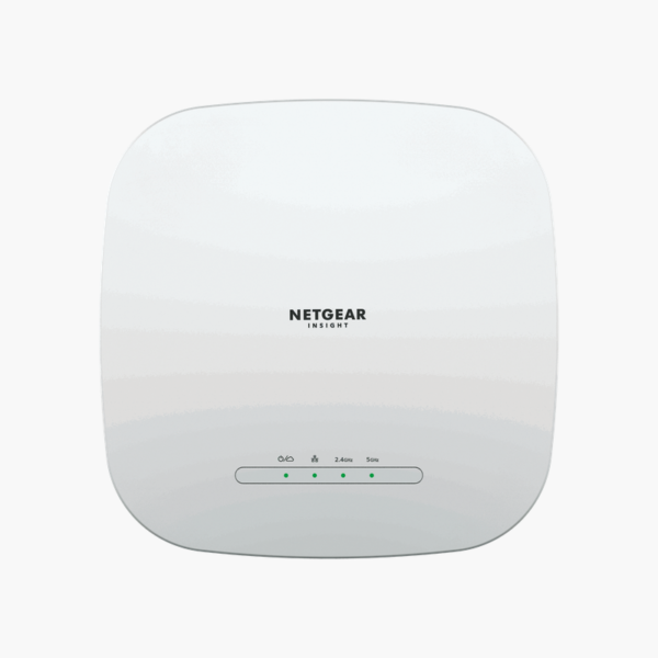 NETGEAR WAX615PA Insight Cloud Managed WiFi 6 AX3000 Access Point – 2.5G Port, Dual-Band, 8 SSIDs