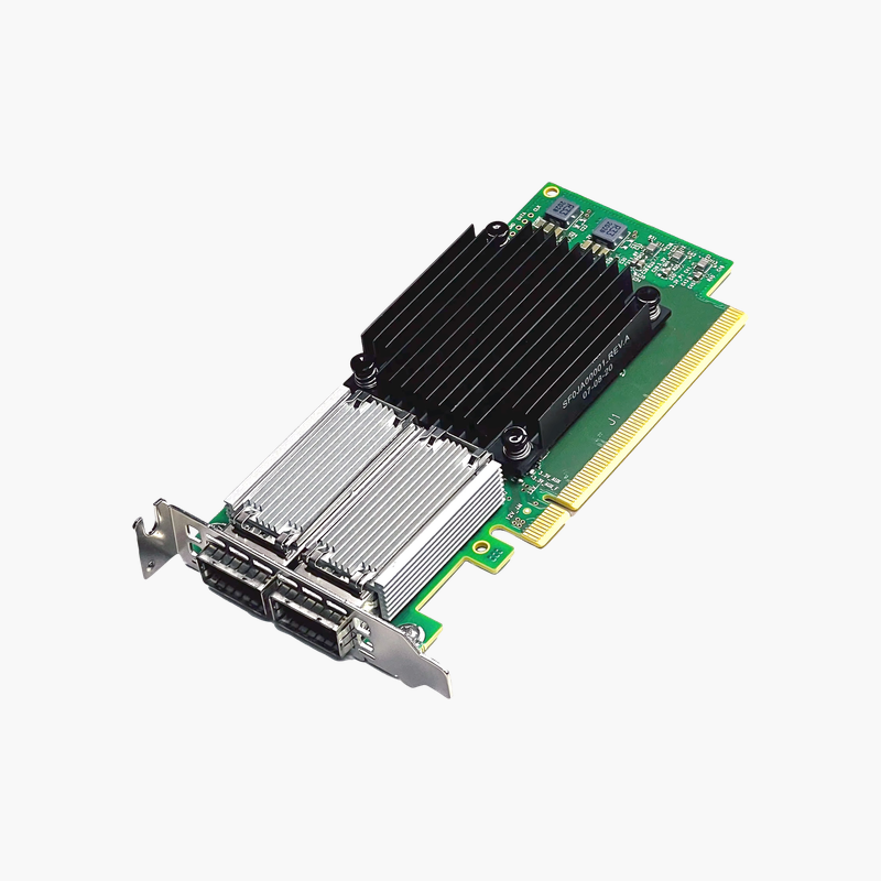 NVIDIA Mellanox ConnectX-5 EN MCX516A-CCAT Dual-Port 100GbE QSFP28 Network Card – PCIe 3.0 x16 NVIDIA Mellanox ConnectX-5 EN MCX516A-CCAT Dual-Port 100GbE QSFP28 Network Card – PCIe 3.0 x16