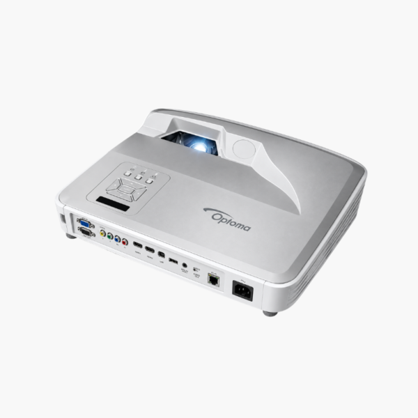 Optoma ZU500UST WUXGA Ultra Short Throw Laser Projector – 5000 Lumens, 0.25:1 Throw, 30,000-Hour Laser