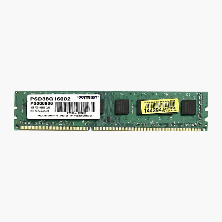Patriot Signature Line 8GB DDR3-1600 Desktop Memory (PSD38G16002)