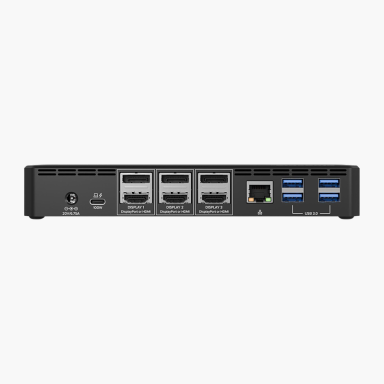Plugable UD-6950PDZ Triple 4K USB-C Docking Station