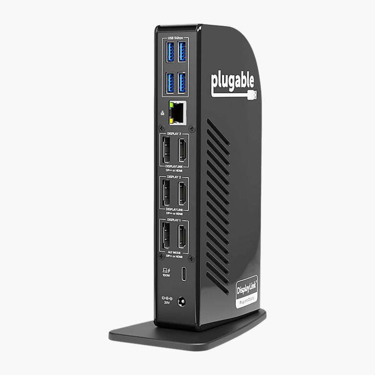 Plugable UD-ULTC4K Triple 4K USB-C Docking Station