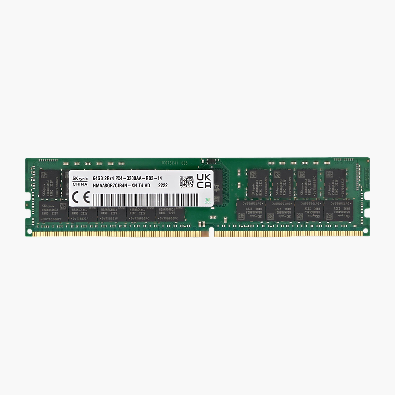 SK hynix 16GB DDR4-3200 ECC Unbuffered Memory (HMAA2GU7CJR8N-XN) – 1Rx8, PC4-25600 SK hynix 16GB DDR4-3200 ECC Unbuffered Memory (HMAA2GU7CJR8N-XN)