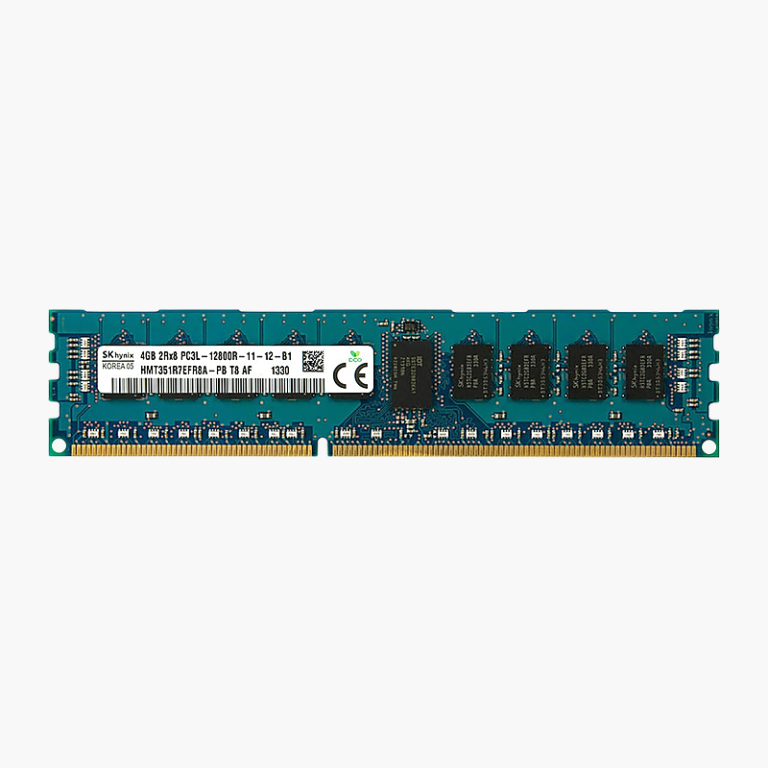 SK hynix 4GB DDR3L-1600 ECC Registered Memory (RDIMM) (HMT351R7EFR8A-PB)