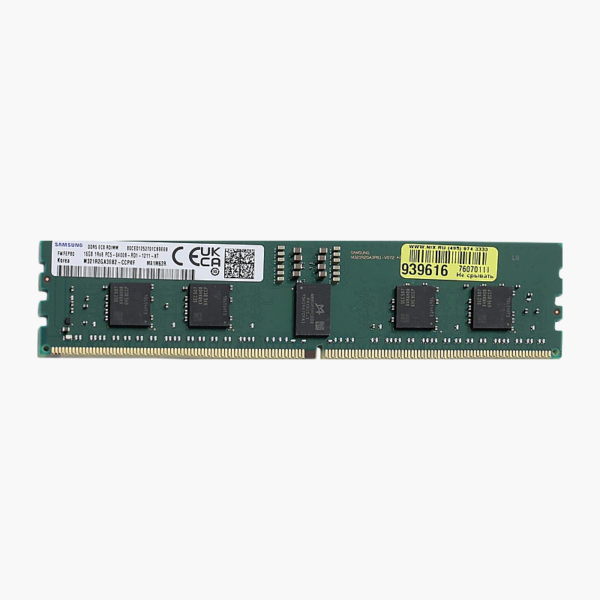Samsung 16GB DDR5-6400 ECC Registered Memory (RDIMM) (M321R2GA3EB2)