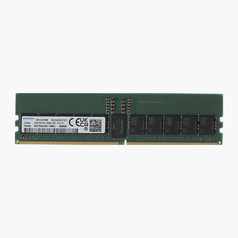 Samsung 32GB DDR5-5600 ECC Registered Memory (RDIMM) (M321R4GA3PB0-CWMXJ)