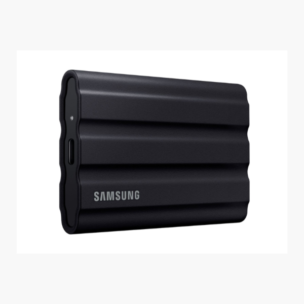 Samsung T7 1TB Portable SSD (MU-PC1T0T/WW) – USB 3.2 Gen 2, Up to 1,050MB/s, Titanium Grey