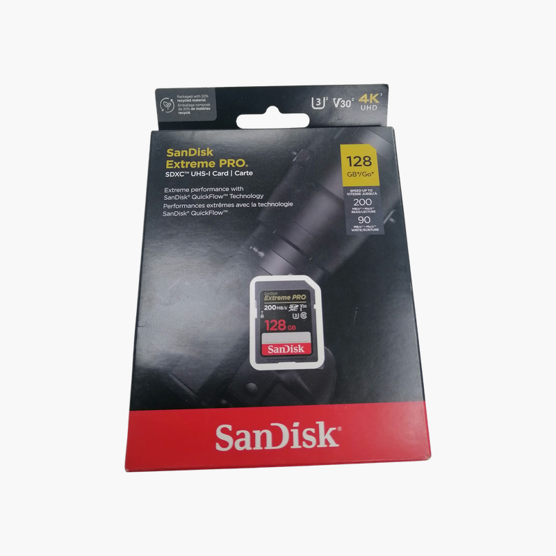 SanDisk-Extreme-PRO-128GB-SDXC-UHS-I-Card-SDSDXXD-128G-GN4IN-200MBs-U3-V30-1.png SanDisk Extreme PRO 128GB SDXC UHS-I Card (SDSDXXD-128G-GN4IN) – 200MB/s, U3, V30 - Image 1