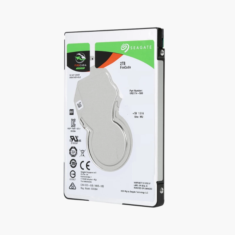 Seagate FireCuda 2TB Gaming SSHD (ST2000LX001) Seagate FireCuda 2TB Gaming SSHD (ST2000LX001) — 8GB NAND Flash Hybrid Drive for Laptops & Consoles - Image 1