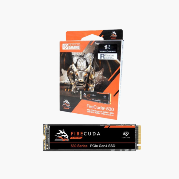 Seagate FireCuda 530 1TB NVMe SSD (ZP1000GM3A013) – PCIe Gen4 M.2 2280, Up to 7,300MB/s
