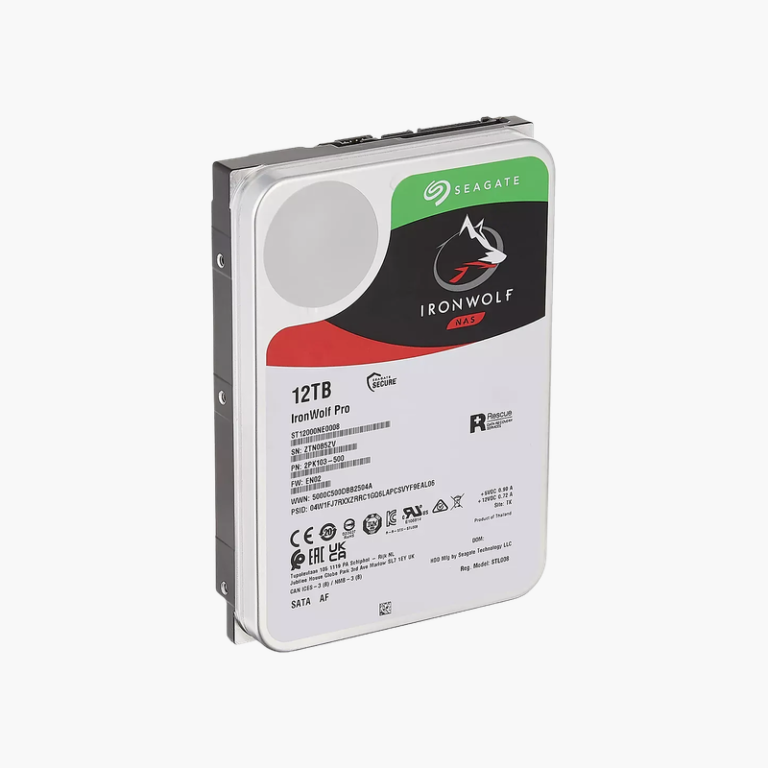 Seagate IronWolf Pro 12TB NAS Hard Drive (ST12000NE0008)