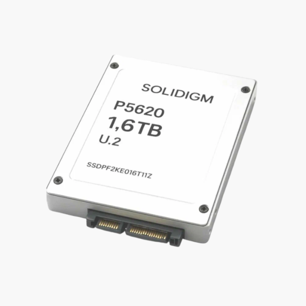 Solidigm D7-P5620 1.6TB U.2 NVMe Enterprise SSD (SSDPF2KE016T11Z) – PCIe Gen4, 3 DWPD Mixed Use