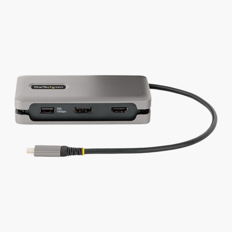StarTech USB-C Multiport Adapter with 4K 60Hz HDMI and Ethernet (DKT31CDHPD3)
