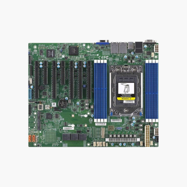Supermicro MBD-H12SSL-i-O ATX Server Motherboard — Single AMD EPYC 7003/7002, 8x DDR4, PCIe 4.0