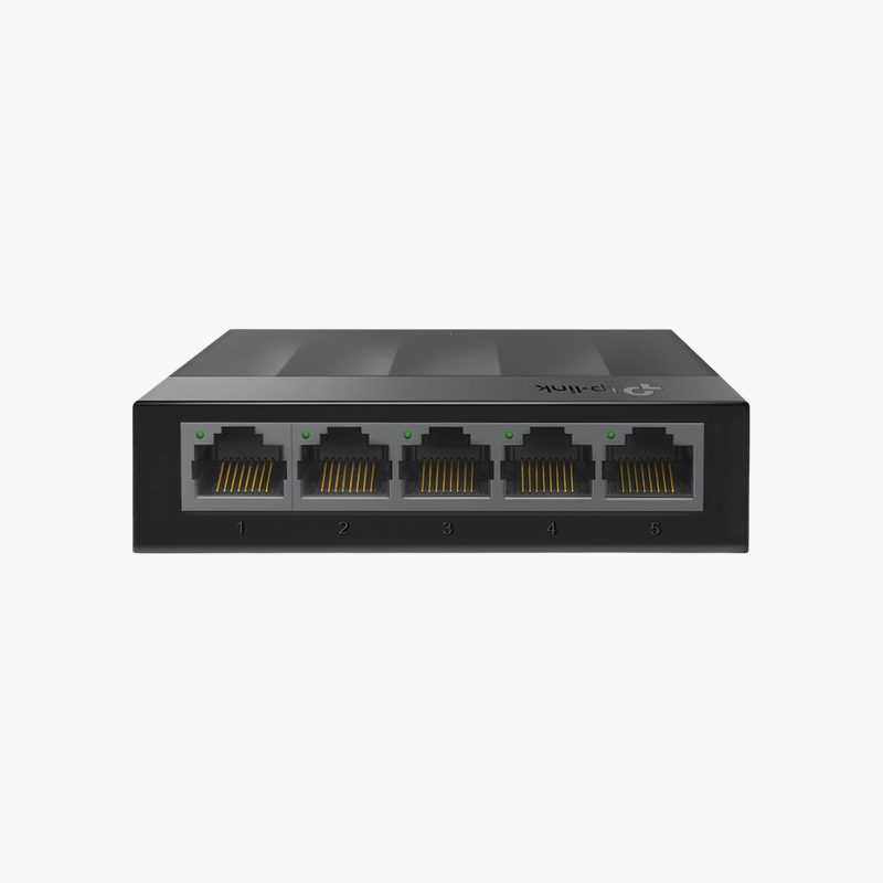 TP-Link-LiteWave-LS1005G-5-Port-Gigabit-Desktop-Switch-LS1005G-Unmanaged-1.png TP-Link LiteWave LS1005G 5-Port Gigabit Desktop Switch (LS1005G) – Unmanaged - Image 1