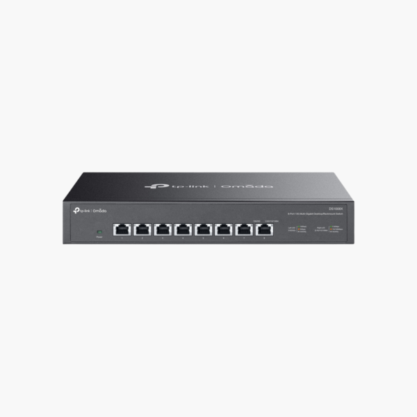 TP-Link Omada DS1008X 8-Port 10G Unmanaged Desktop/Rackmount Switch (DS1008X)