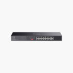 TP-Link Omada DS1018GMP 18-Port Gigabit Rackmount Switch with 16-Port PoE+ (DS1018GMP) – 250W PoE, 2x Gigabit RJ45/SFP combo, Unmanaged