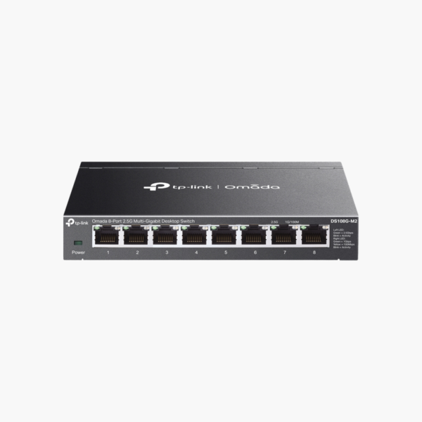 TP-Link Omada DS108G-M2 8-Port 2.5G Unmanaged Desktop Switch (DS108G-M2)