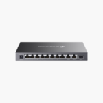 TP-Link Omada DS111P 11-Port Desktop Switch with 8-Port PoE+ (DS111P) – 65W PoE, 1x 1G SFP, Unmanaged