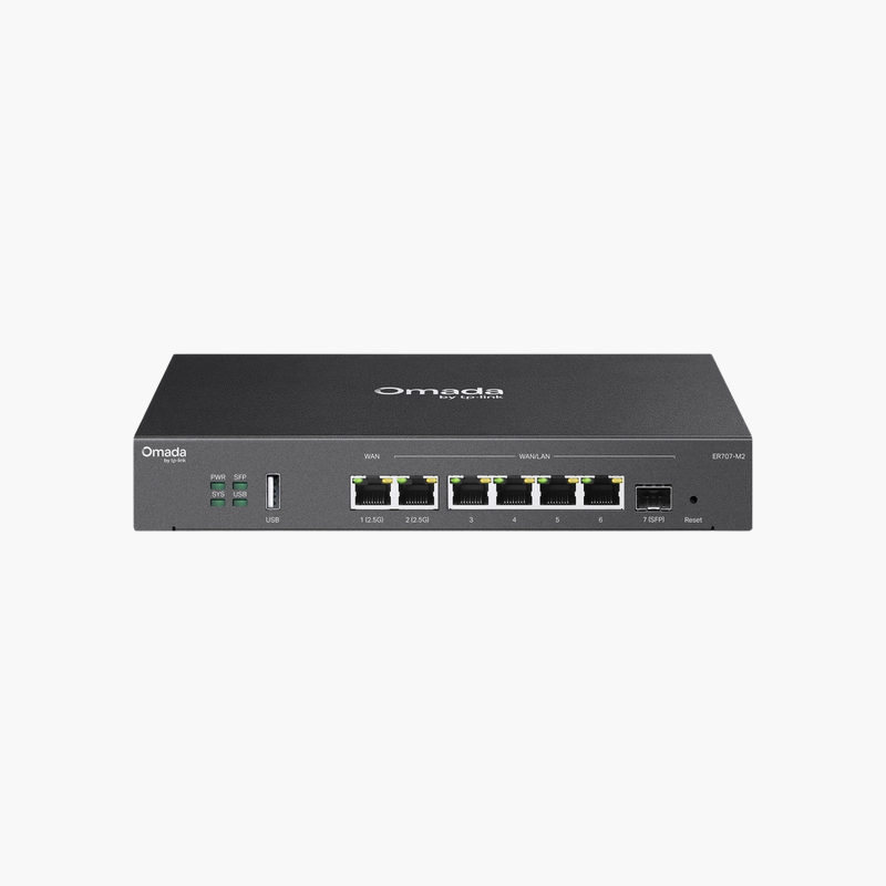 TP-Link-Omada-ER707-M2-Multi-Gigabit-VPN-Router-ER707-M2-2x-2.5G-WAN-1.png TP-Link Omada ER707-M2 Multi-Gigabit VPN Router (ER707-M2) – 2x 2.5G WAN - Image 1
