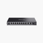 TP-Link Omada ES210GP 10-Port Gigabit Easy Managed Switch with 8-Port PoE+ (ES210GP) – 63W PoE, 1x Gigabit RJ45/SFP combo