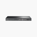 TP-Link Omada SG2218P 18-Port Gigabit Smart Switch with 16-Port PoE+ (SG2218P) – 150W PoE, 2x 1G SFP