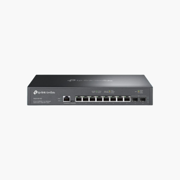 TP-Link Omada SG3210X-M2 10-Port 2.5G L2+ Managed Switch (SG3210X-M2) – 2x 10G SFP+