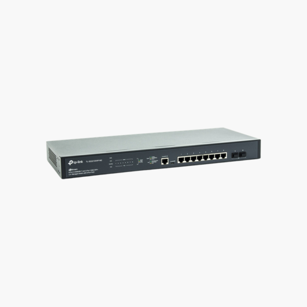 TP-Link Omada SG3210XHP-M2 10-Port 2.5G L2+ Managed Switch with 8-Port PoE+ (SG3210XHP-M2) – 240W PoE, 2x 10G SFP+