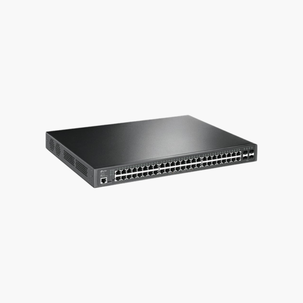 TP-Link Omada SG3452P 52-Port Gigabit L2+ Managed Switch with 48-Port PoE+ (SG3452P) – 384W PoE, 4x 1G SFP