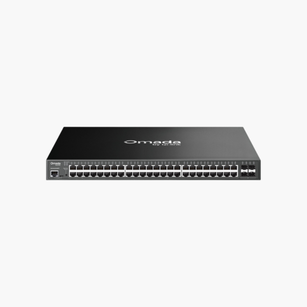 TP-Link Omada SG3452XMPP 52-Port Gigabit L2+ Managed Switch with 48-Port PoE (SG3452XMPP) – 750W PoE, 4x 10G SFP+