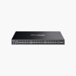 TP-Link Omada SG5452XMPP 52-Port Gigabit Stackable L3 Lite Switch with 48-Port PoE (SG5452XMPP) – 770W PoE, 4x 10G SFP+, Layer 3 Managed