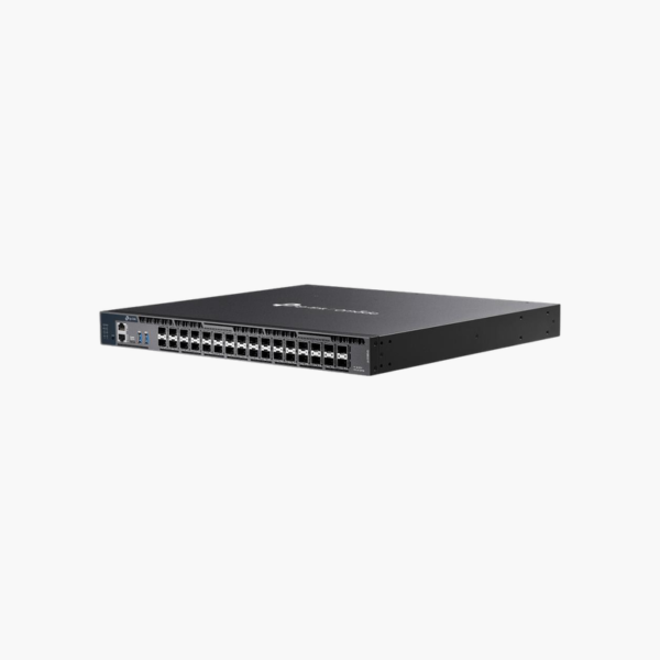 TP-Link Omada SX6632YF 32-Port 10G/25G Stackable L3 Aggregation Switch (SX6632YF) – 6x 10/25G SFP28, Layer 3 Managed