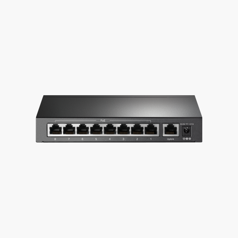 TP-Link-TL-SF1009P-9-Port-10100Mbps-Desktop-Switch-with-8-Port-PoE-TL-SF1009P-8x-PoE-Unmanaged-1.png TP-Link TL-SF1009P 9-Port 10/100Mbps Desktop Switch with 8-Port PoE+ (TL-SF1009P) – 8x PoE+, Unmanaged - Image 1