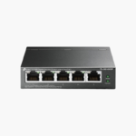 TP-Link TL-SG1005P 5-Port Gigabit Desktop Switch with 4-Port PoE+ (TL-SG1005P) – 65W PoE, Unmanaged
