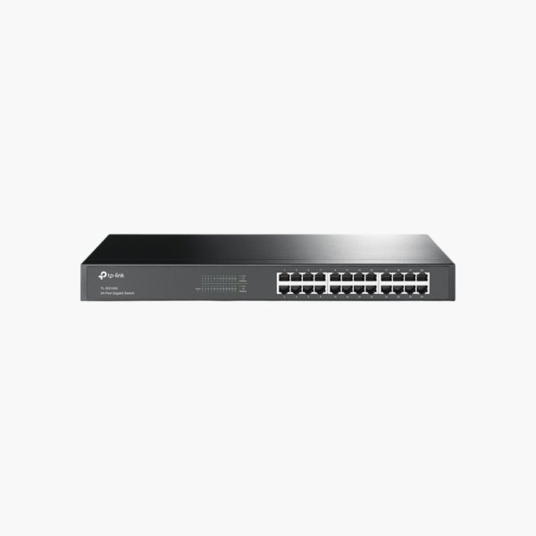 TP-Link TL-SG1024 24-Port Gigabit Rackmount Switch (TL-SG1024) – Unmanaged