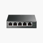 TP-Link TL-SG105MPE 5-Port Gigabit Easy Smart Switch with 4-Port PoE+ (TL-SG105MPE) – 120W PoE