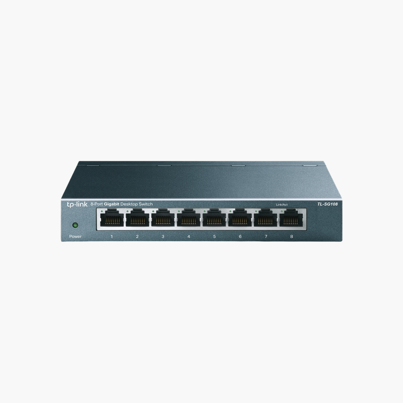 TP-Link-TL-SG108-8-Port-Gigabit-Desktop-Switch-TL-SG108-Unmanaged-1.png TP-Link TL-SG108 8-Port Gigabit Desktop Switch (TL-SG108) – Unmanaged - Image 1