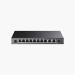 TP-Link TL-SG1210PP 10-Port Gigabit Desktop Switch with 6-Port PoE+ and 2-Port PoE++ (TL-SG1210PP) – 123W PoE, 1x Gigabit RJ45/SFP combo, Unmanaged