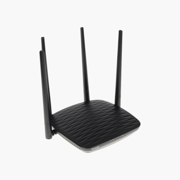 Tenda AC6 AC1200 Dual-Band Smart WiFi Router – 4 External Antennas, Fast Ethernet Ports, App Control