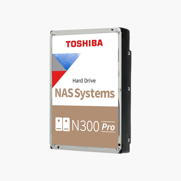 Toshiba N300 Pro 22TB NAS Hard Drive (HDWG82CXZSTB)