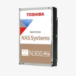 Toshiba N300 Pro 4TB NAS Hard Drive (HDWG740XZSTD) — 300 TB/Year CMR for Business NAS up to 24 Bays - Image 3