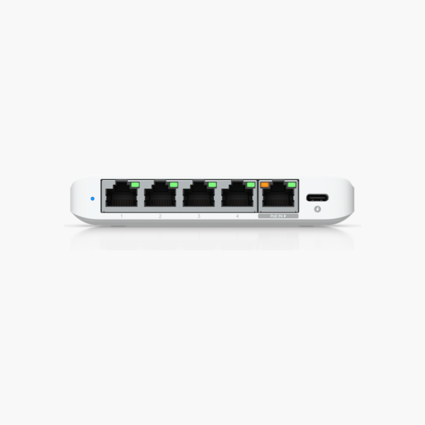 Ubiquiti UniFi Switch Flex Mini 2.5G (USW-Flex-Mini-2.5G) (UBUSWFLX25G5) – Managed